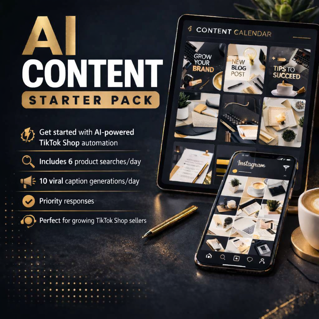 AI Content Starter Pack - Early Bird